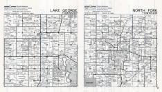 Lake George and North Fork Townships, Elrosa, Brooten, Stearns County 1963